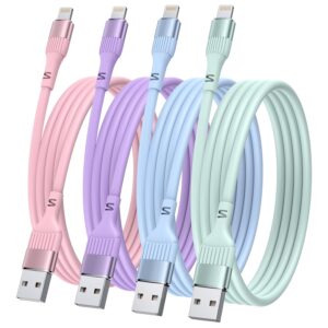 Ankoda iPhone Charger Cable,4Pack 3...