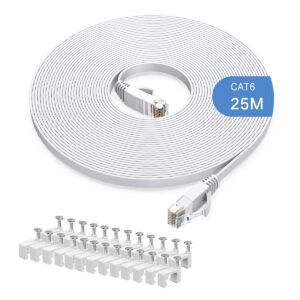 25m Cat6 Ethernet Cable, Long Inter...