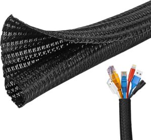 Josnown Cable Tidy Sleeve, 3m Cable...