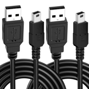2Pack Mini USB Cable (1M) USB 2.0 T...