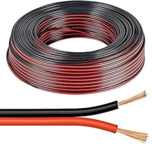 electrosmart 10m Red/Black 2x 1mm 2...