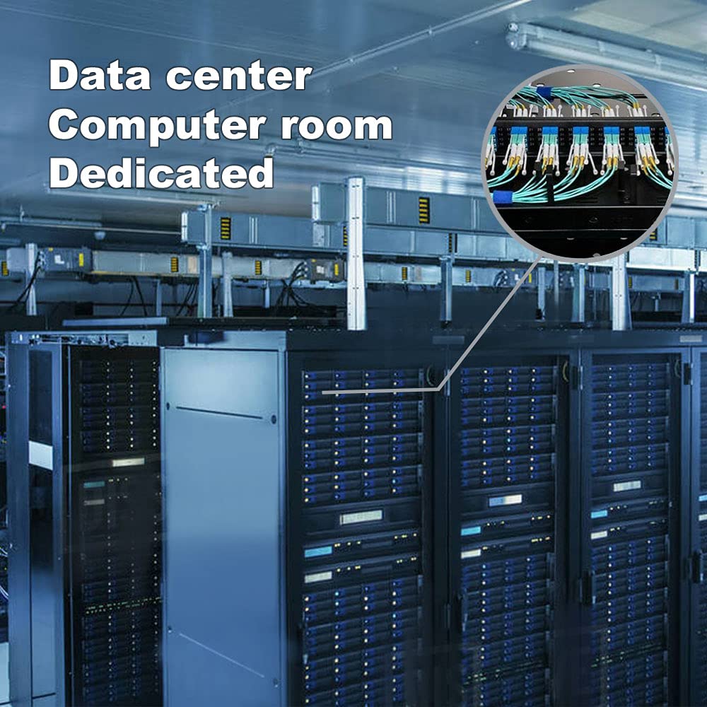 10m/33ft OM4 LC to LC Fiber Patch Cable | Length Options: 0.5m-100m, 40GB/100GB Duplex, 50/125um Multimode Fiber Optic Cable Cord LSZH 10Meter(33ft) - Image 4
