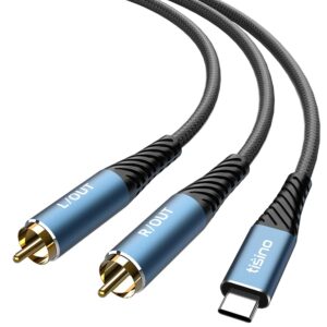 Tisino USB C to RCA Audio Cable(1m)...