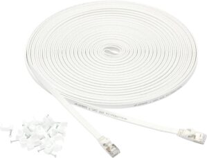 Amazon Basics Flat Cat 7 Ethernet C...