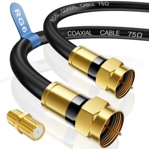 Nixsto RG6 Coaxial Cable, 3FT 6FT 1...