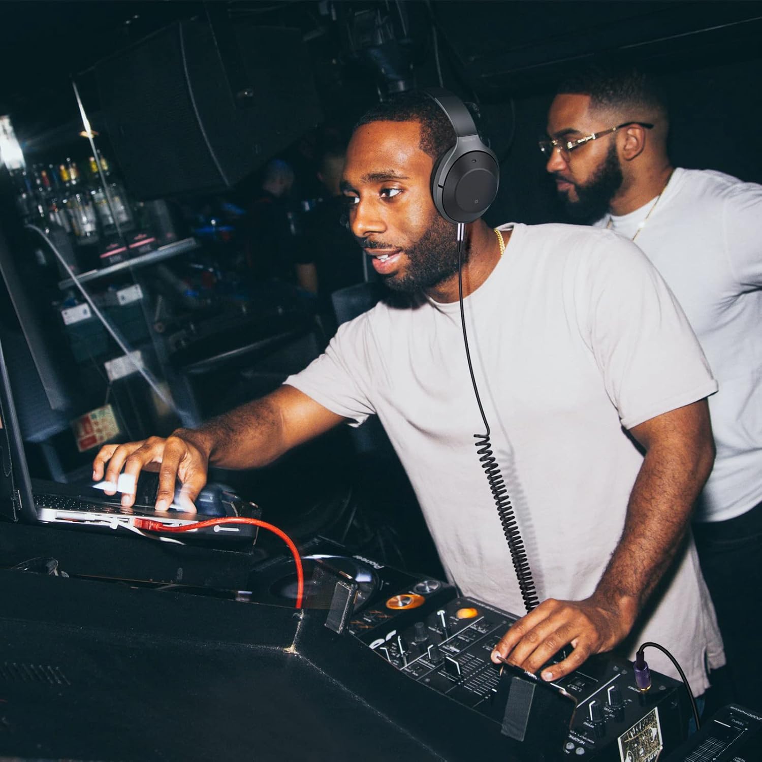 WH-1000XM3 Coiled Audio Cable Replacement for Sony WH-1000XM4, WH-1000XM2 Headsets, 1/8” Extension Cord with 1/4” Adapter Works on PS5 PS4 PC Smartphone Xbox One, 4ft to 14ft - Image 6