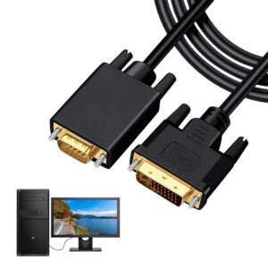 DVI to VGA Cable 1.8M, Male to Male...