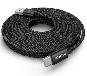 CLEEFUN 6m/20ft Extra Long USB C Ca...