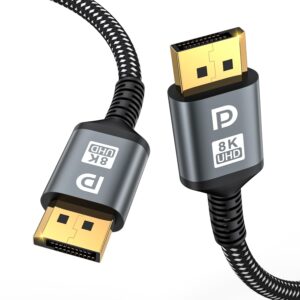 16K DisplayPort Cable 2M – 4K...
