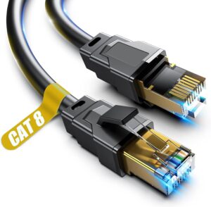 Vabogu Cat 8 Ethernet Cable, Heavy ...