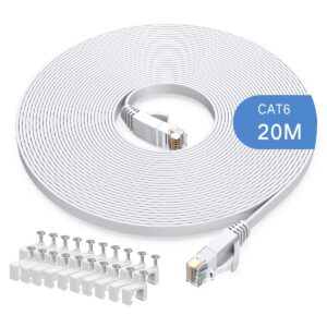20m Cat6 Ethernet Cable, Long Inter...