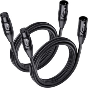 Cable Matters 2-Pack Premium XLR to...