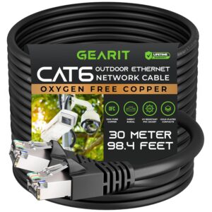 GEARit Cat6 Outdoor Ethernet Cable ...