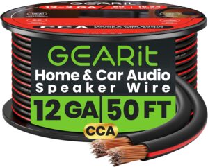 GearIT Speaker Wire Audio Cable CCA...
