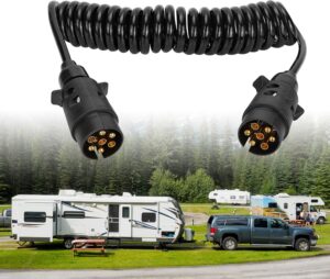 7 Pin Trailer Extension Cable Male ...