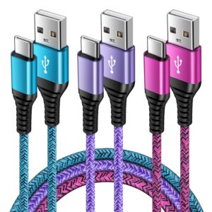 USB C Fast Charger Cable, [3Pack 3F...