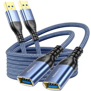 USB 3.0 Extension Cable (2M-2pack),...