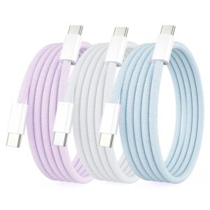 3Pack 1M USB C to USB C Charging Ca...