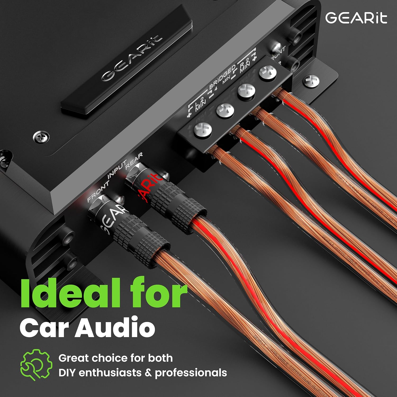 GearIT 16 Gauge 2x1.5mm² Speaker Cable CCA Wire (30m - Clear) Copper Clad Aluminum - Great for Hi-Fi Home Theater and Car Speakers - 16awg - Image 4