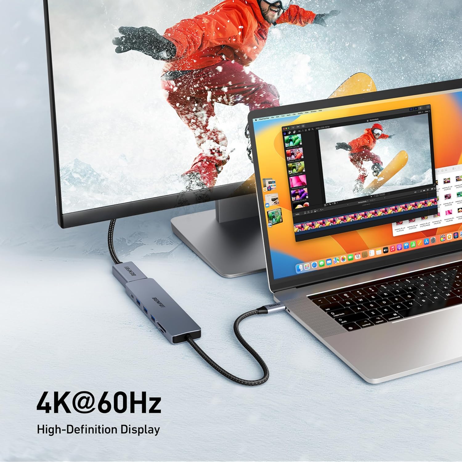 Benfei USB C Hub