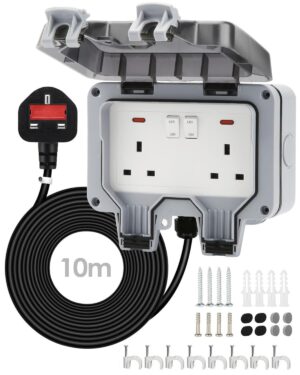 Double Outdoor Power Cable