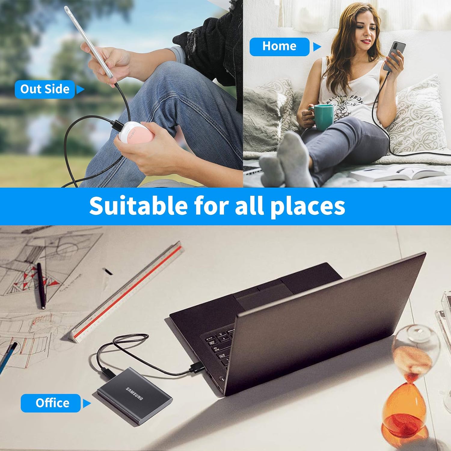 Ldlrui USB C Cable