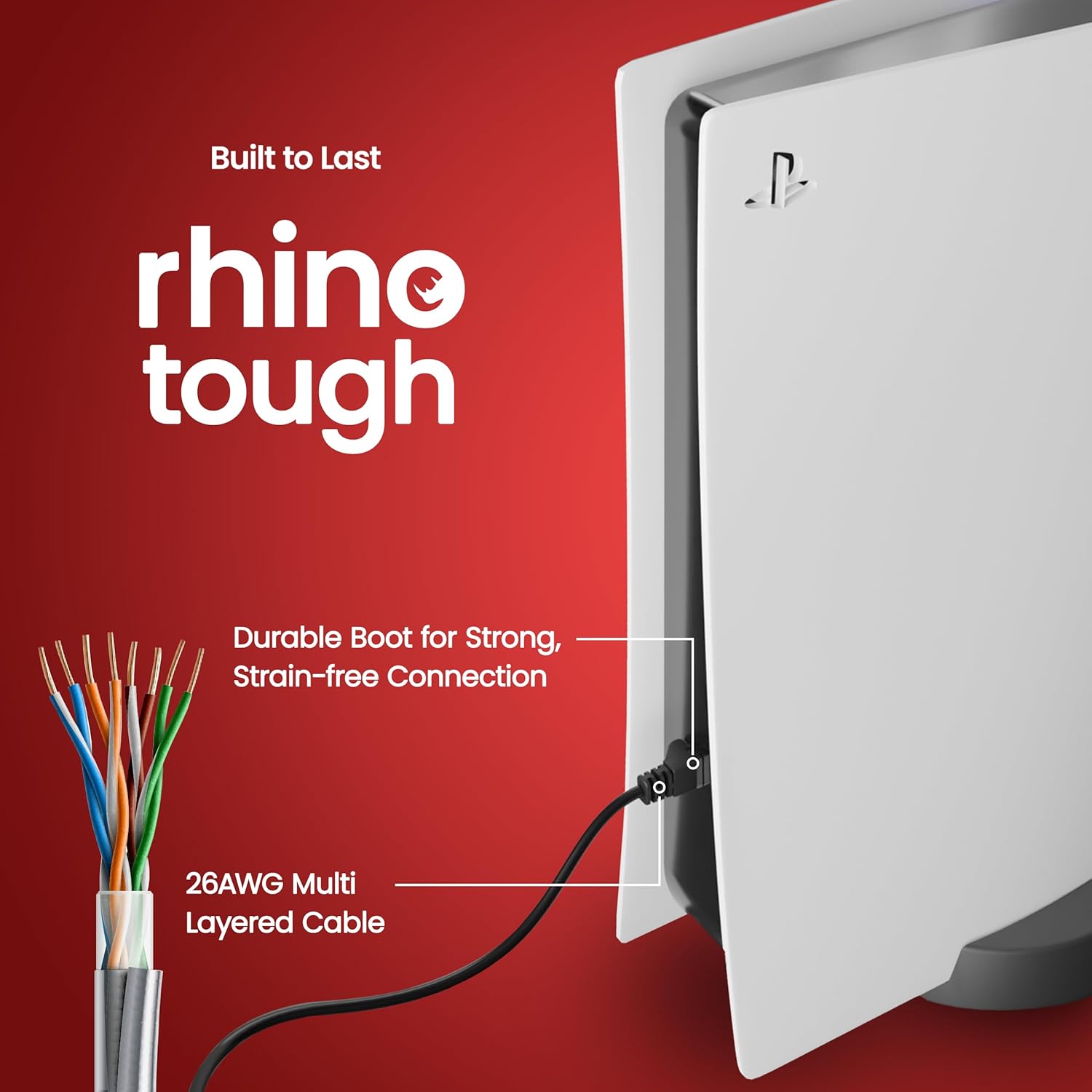 Rhinocables Cat5e Ethernet Cable