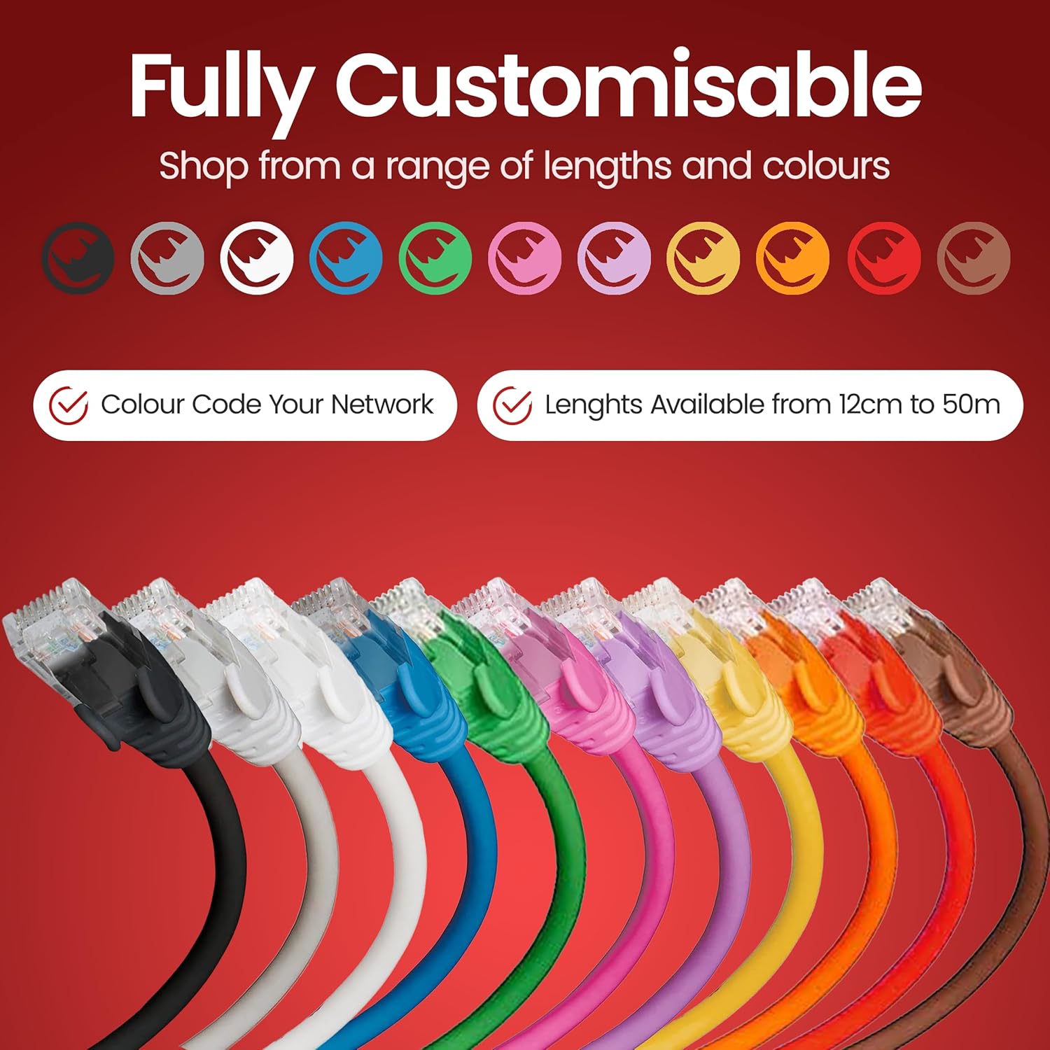 Rhinocables Cat5e Ethernet Cable