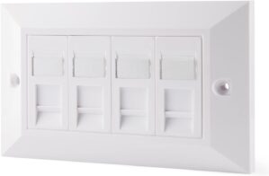 Rhinocables Cat6 Ethernet Faceplate