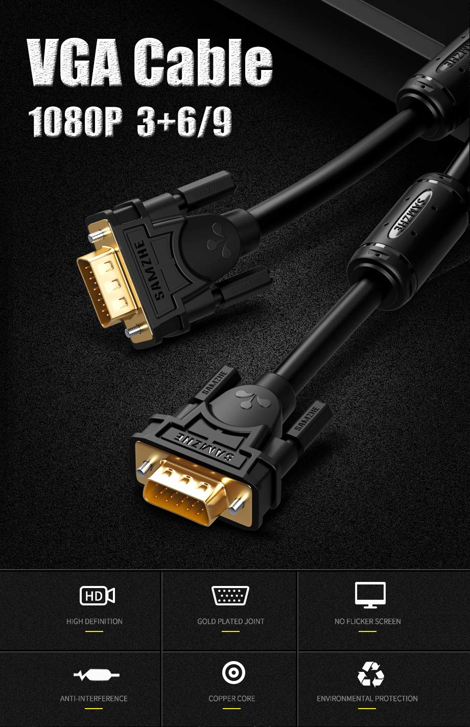 Samzhe VGA Cable