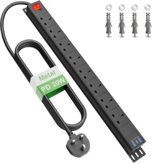 Way Power Strip Surge