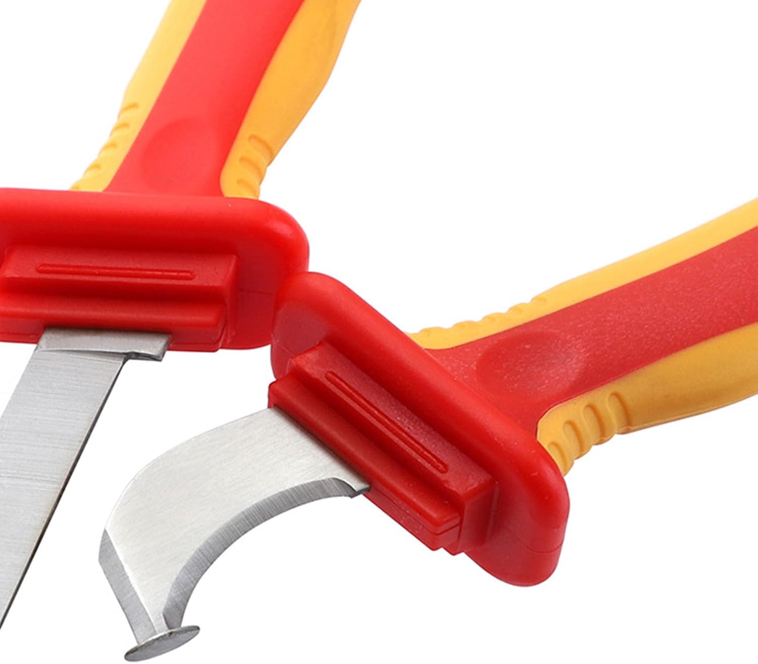 Dismantling Knifes 1000V Insulated Anti Magnetic Cable Sheath Stripping Knifes, Cable Knifes Stripping Tool for Electrician, Insulation Electrician Knifes Anti Magnetic Fast Strip - Image 5