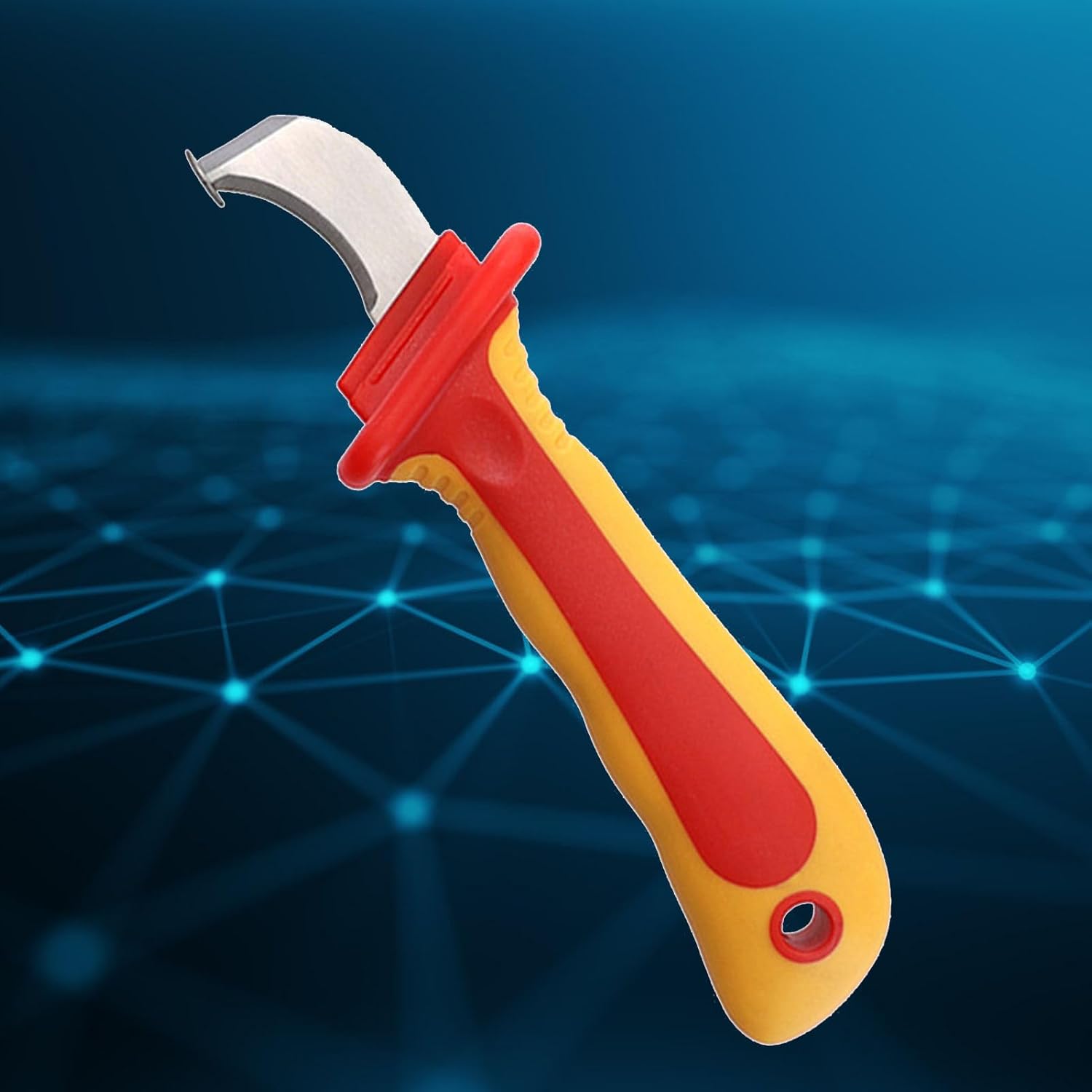 Dismantling Knifes 1000V Insulated Anti Magnetic Cable Sheath Stripping Knifes, Cable Knifes Stripping Tool for Electrician, Insulation Electrician Knifes Anti Magnetic Fast Strip - Image 7