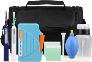 10 PCS Fiber Optic Cleaning Kit Opt...