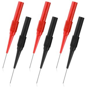 6 PCS Back Probe Kit, 0.7 mm Stainl...
