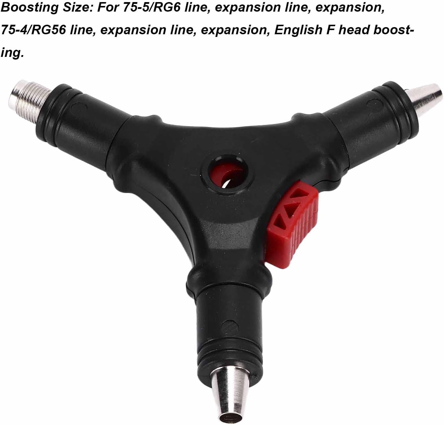 Yinhing 4 in 1 Coax Cable Stripper,English Wire Stripper Multifunction F Connector Wire Stripper Compression Tool for RG59 RG6 Coaxial Cable - Image 4