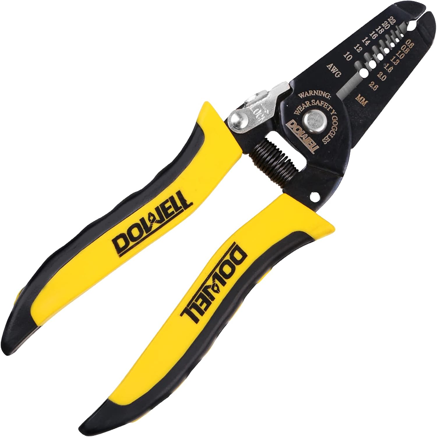 DOWELL 10-22 AWG Wire Stripper Cutter Wire Stripping Tool And Multi-Function Hand Tool,Professional Handle Design And Refined Craftsmanship.