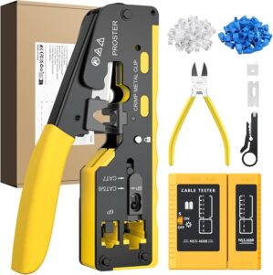 Proster RJ45 Crimp Tool Kit –...