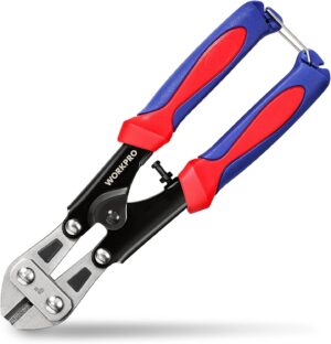 WORKPRO Mini Bolt Cutter 8 Inch / 2...
