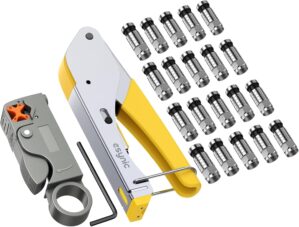 eSynic Professional Coax Crimping T...