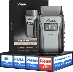 XTOOL A30M OBD2 Scanner Bluetooth, ...
