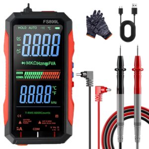 Dig ital Multim eter, USB Rechargea...