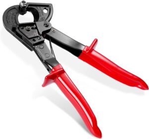 Ratchet Cable Cutter, HS325A Alumin...