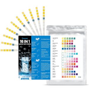 50-Pack 16-in-1 Water Test Strips f...