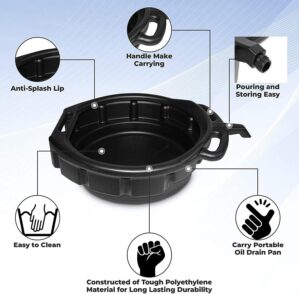 16 litres Oil Drain Pan, Coolant, G...