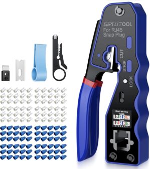 GETLITOOL RJ45 Crimping Tool Kit, 3...
