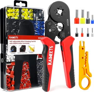 KAIWEETS Crimping Tools Set，Ferru...