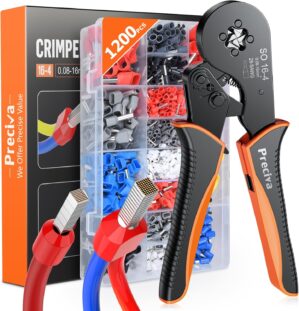 Preciva Bootlace Crimping Tool Kit,...