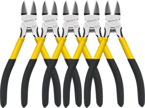 Wire Cutters 5 Pack,6.5 inch Flush ...