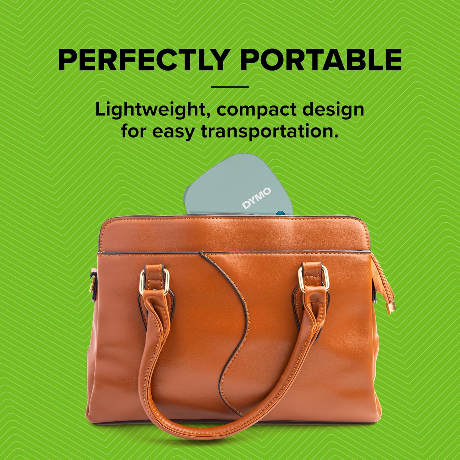 Dymo LetraTag 200B Bluetooth Label Maker | Compact Label Printer | Connects Through Bluetooth Wireless Technology to iOS and Android | Includes 1 White Paper Label Tape | Daydream Blue - Image 7